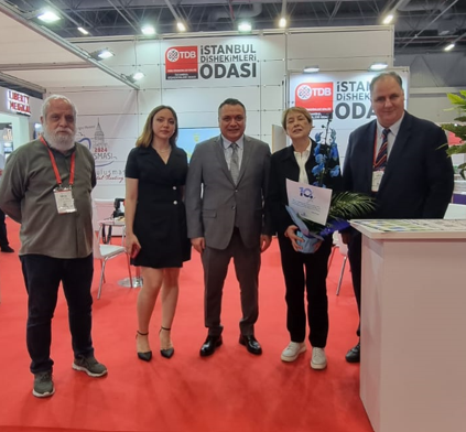 IDEX 2023 FUARINDA TDB STANDINA ZİYARET GERÇEKLEŞTİRDİK