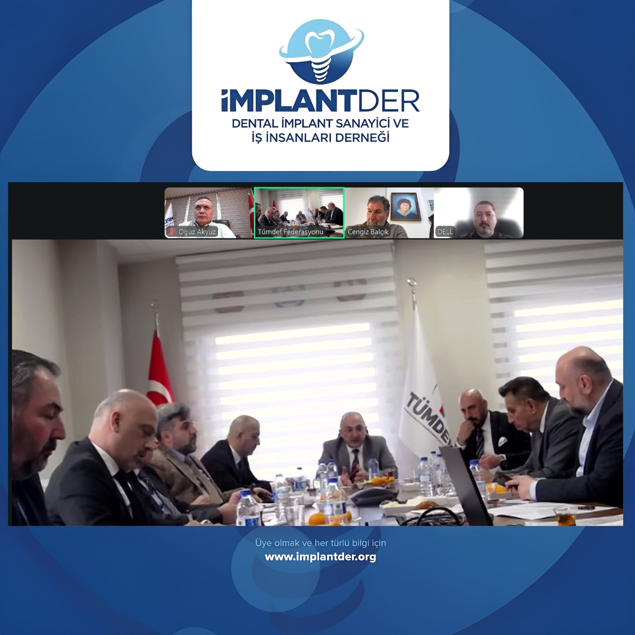 TÜMDEF Yönetim Kurulu ve Dernek Başkanları Toplantısı