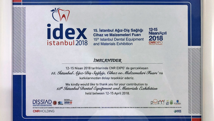 IDEX İSTANBUL FUARI 2018