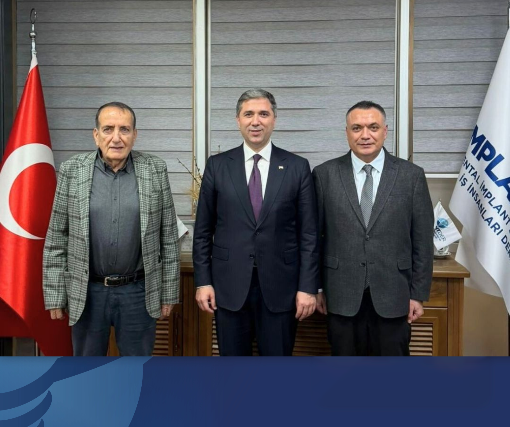 Sayın Zafer Sırakaya’dan İMPLANTDER’e Ziyaret