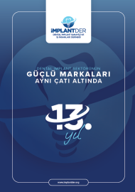İMPLANTDER 13. YIL BROŞÜR 